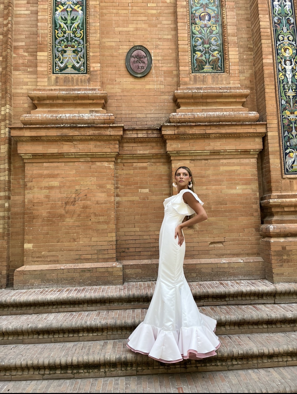 Vestido blanco - Foto 1