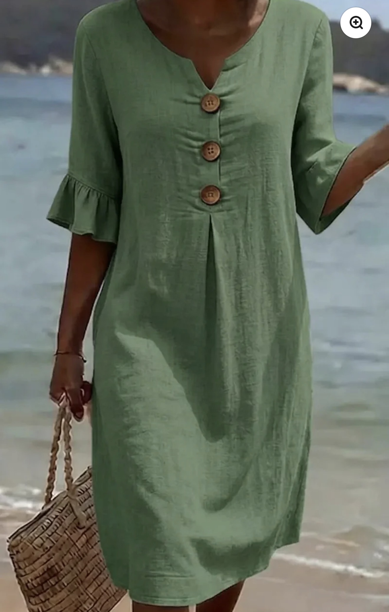 Vestido verde - Foto 1