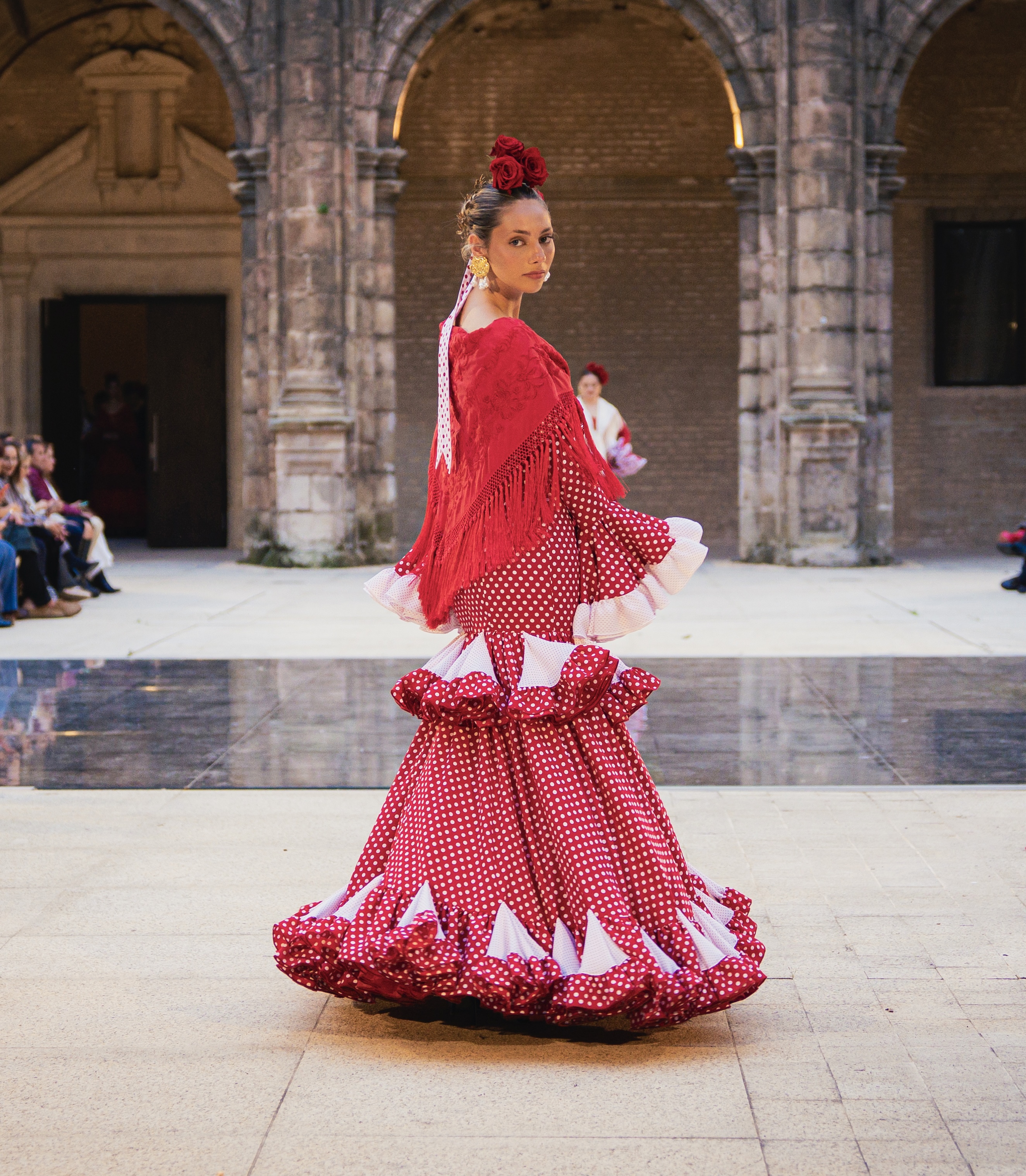 Vestido lunar rojo - Foto 1